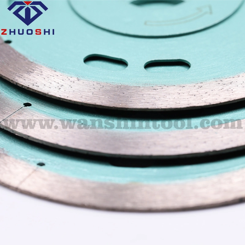 Diamond Tool Wet Cutting Disc Thin Turbo Segment Hand Cutter Diamond Saw Blade for Ceramic Porcelain