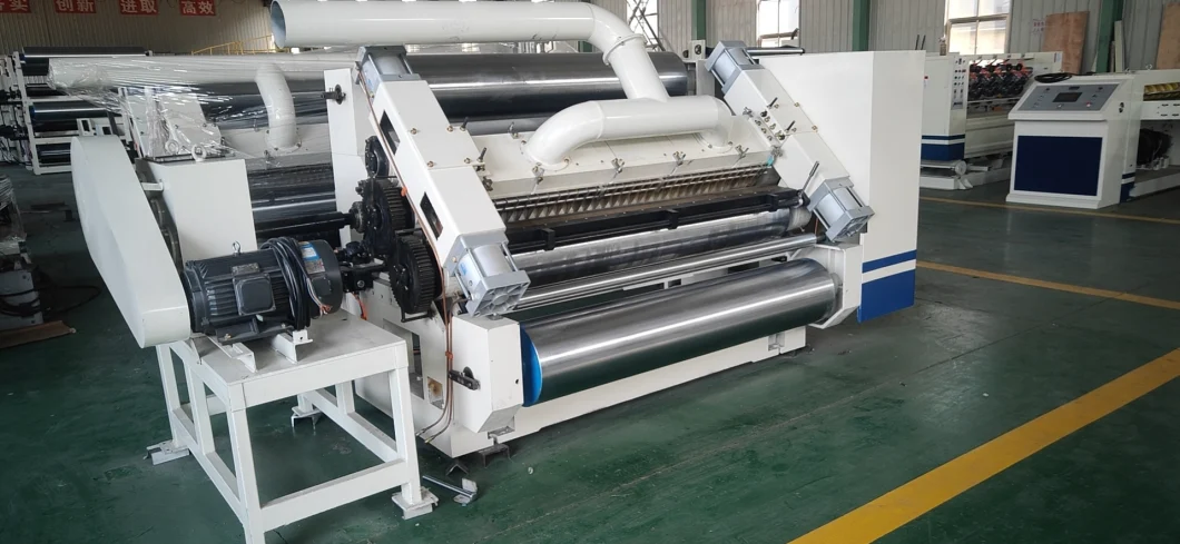 Automatic Paperboard Machine Single Facer Corrugated Paperboard Carton Production Line