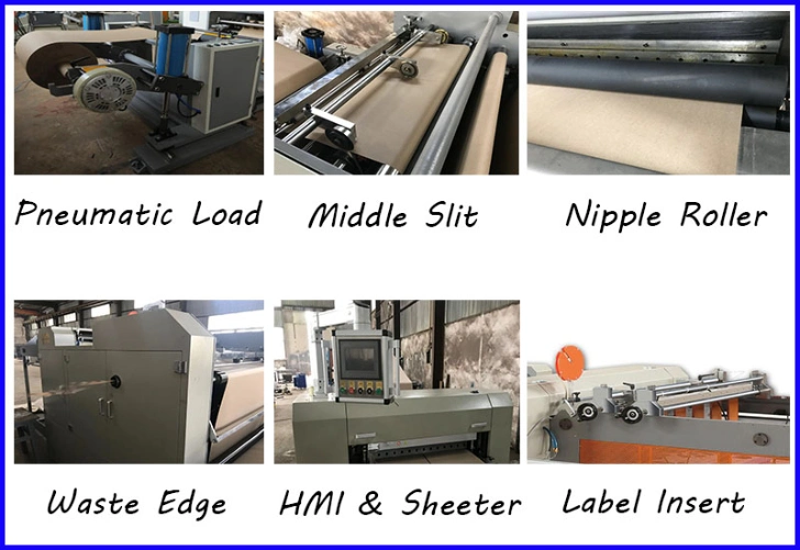 Duplex Board Sbs Cardboard Roll to Sheet Cutting Machine Sheeter